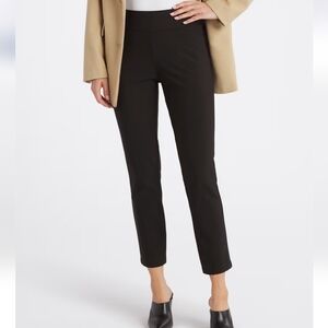 Tribal Alexa Pull On Straight Pant With Pockets and Flatten It Technology- Mille